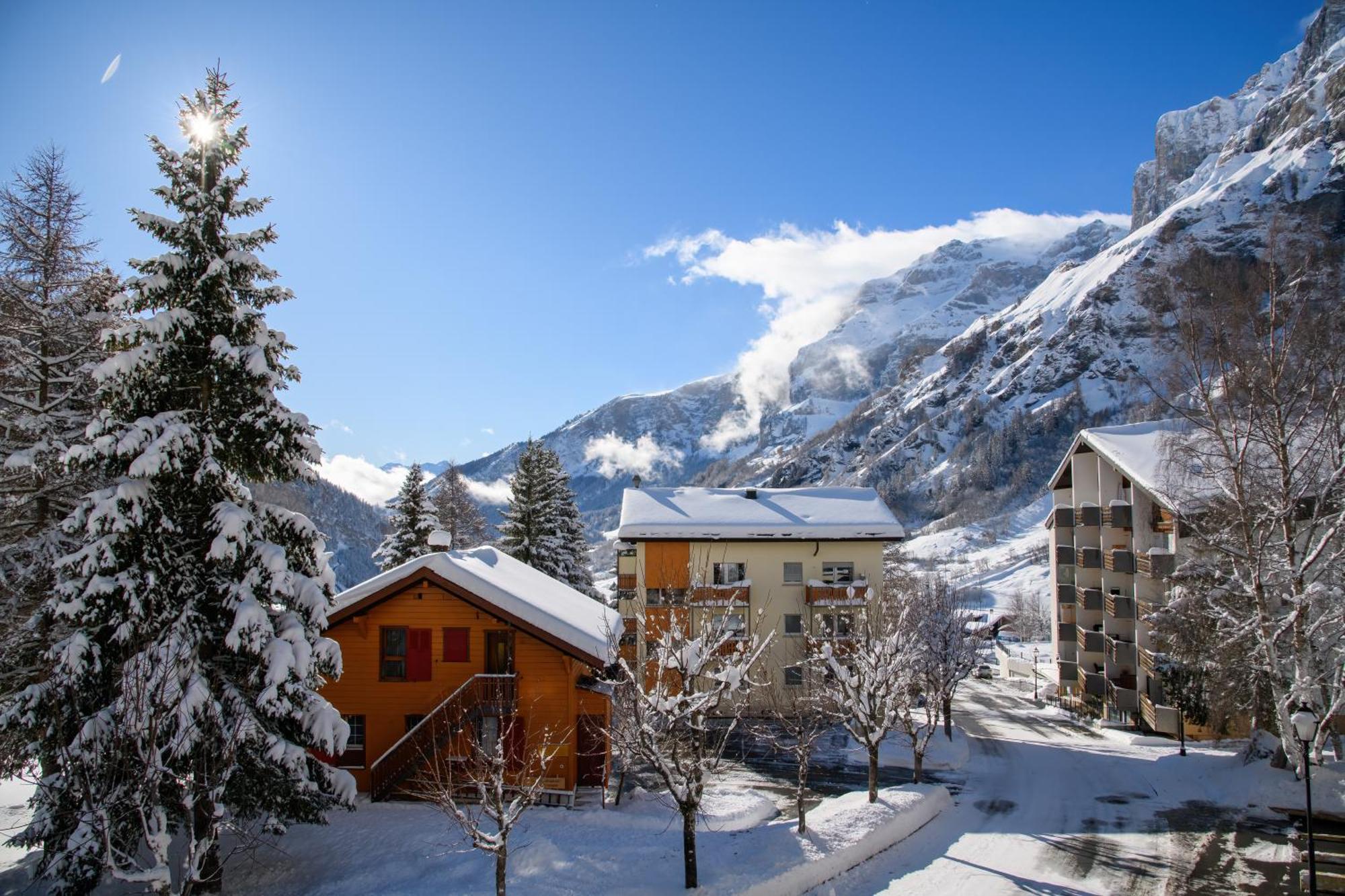 Goliath Apartment Leukerbad Exterior photo