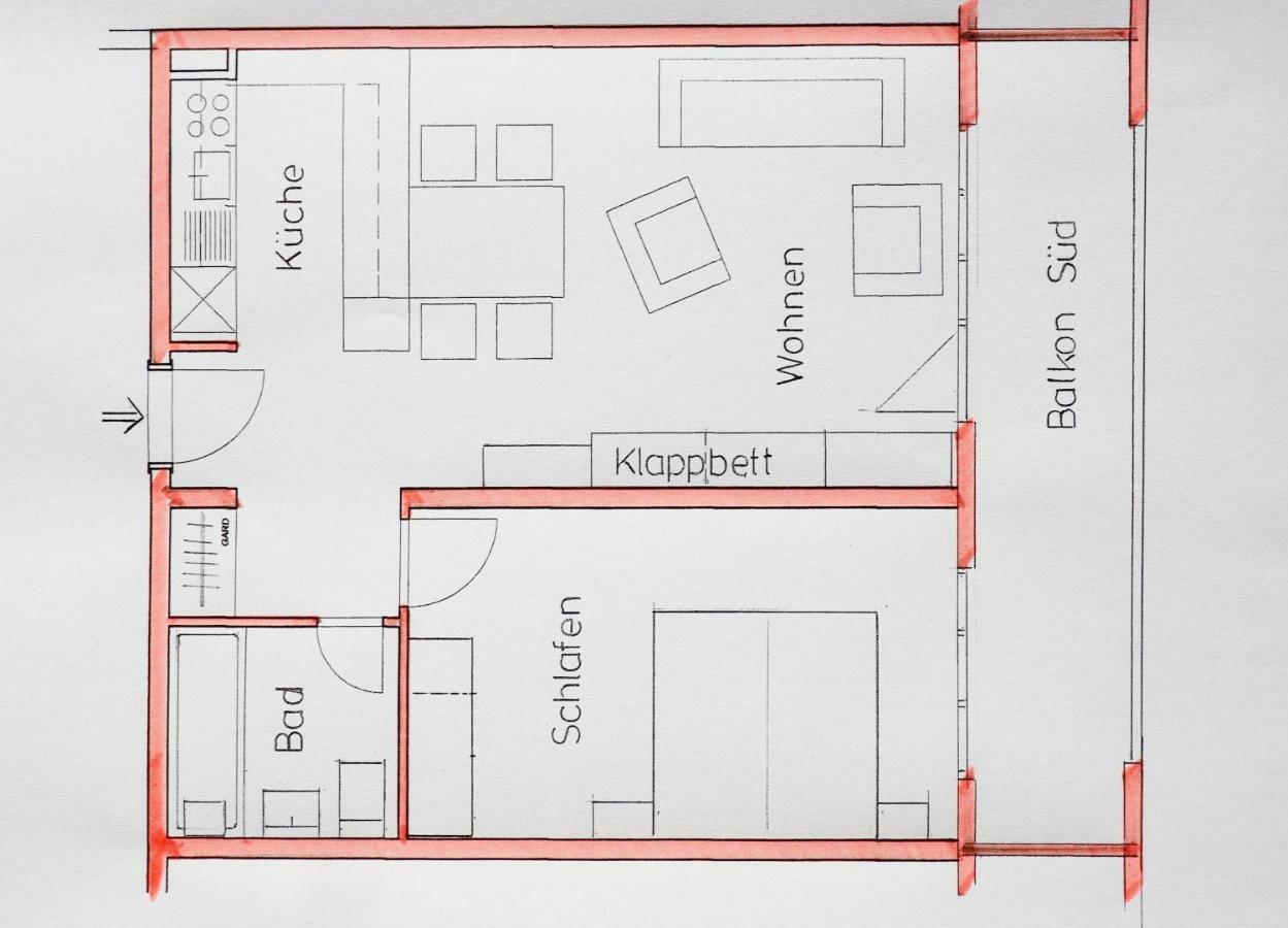 Goliath Apartment Leukerbad Exterior photo
